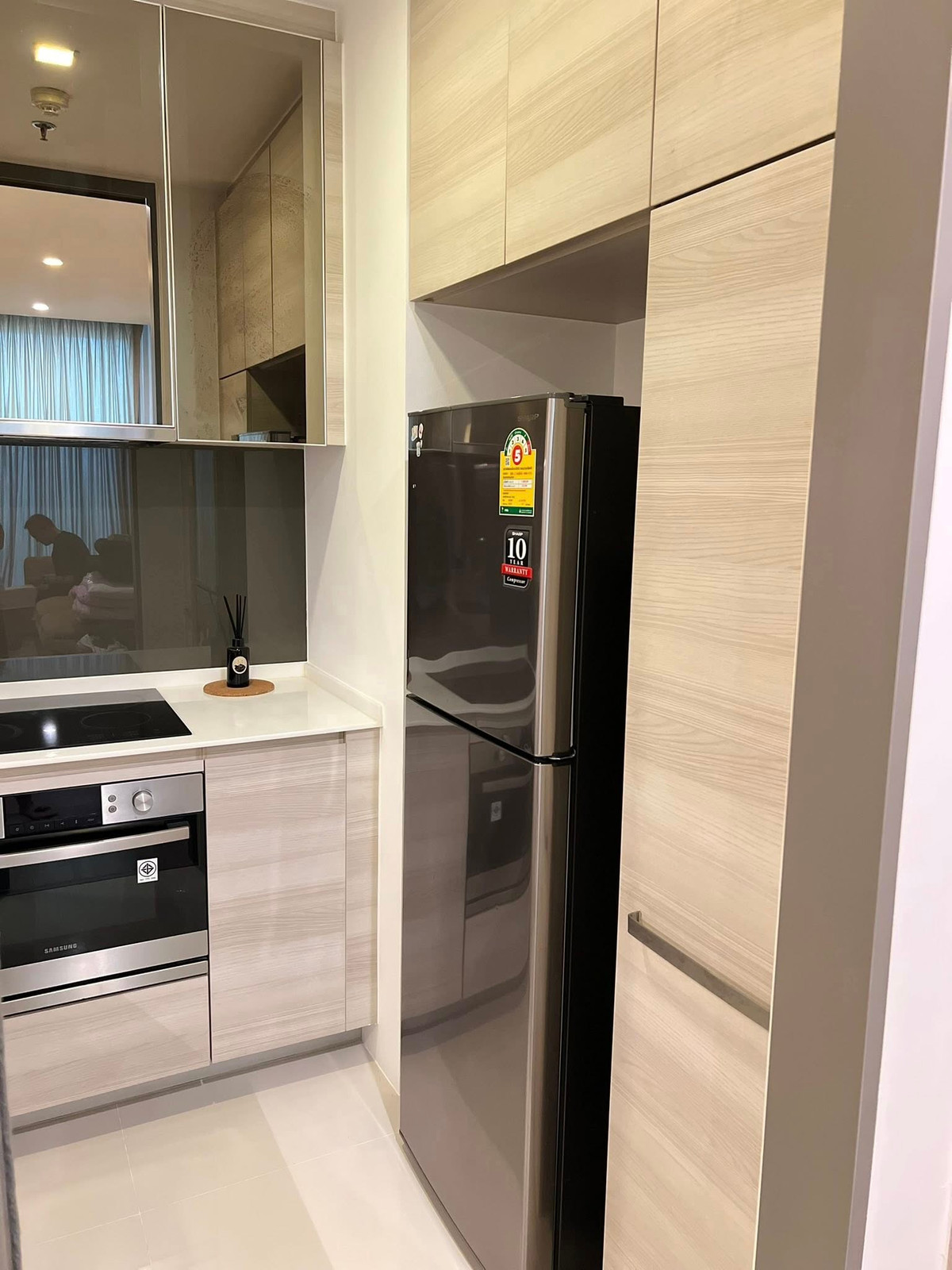 For RentCondoWongwianyai, Charoennakor : Condo for rent, The Room BTS Wongwian Yai, near BTS Wongwian Yai, just 1 minute.