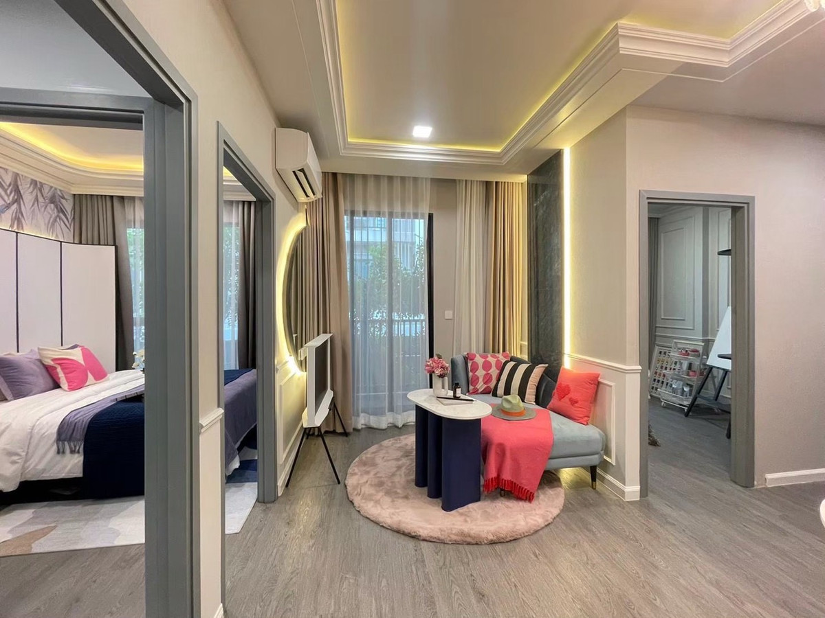 Sale DownCondoPathum Thani,Rangsit, Thammasat : Selling down payment at a loss modiz avantgarde room 1 bedroom plus