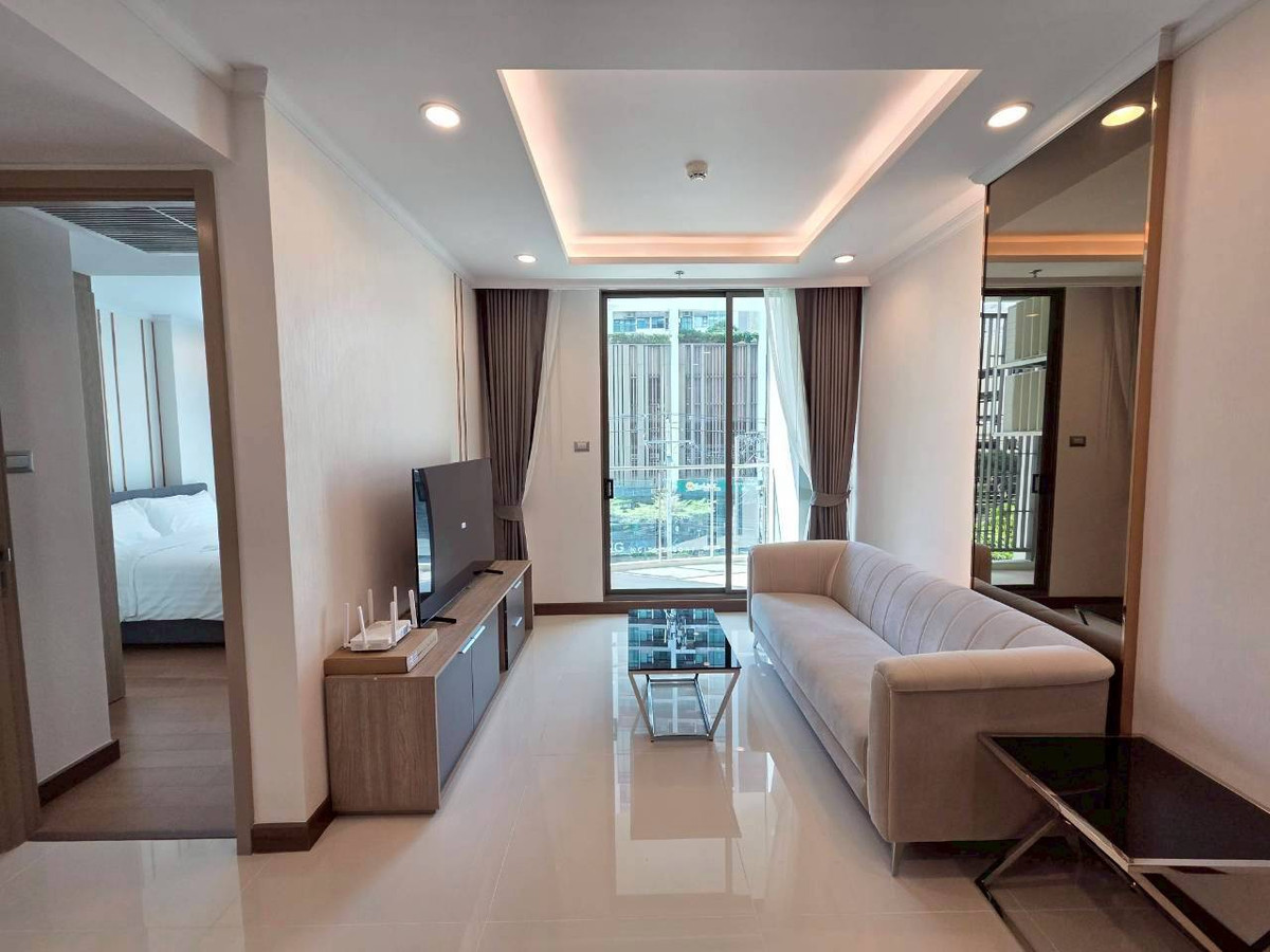 For RentCondoSukhumvit, Asoke, Thonglor : PFD-07909 For rent Supalai Oriental Sukhumvit 39 near BTS Phrom Phong, 1 bedroom, 46.34 sq m., has Service Apartment.