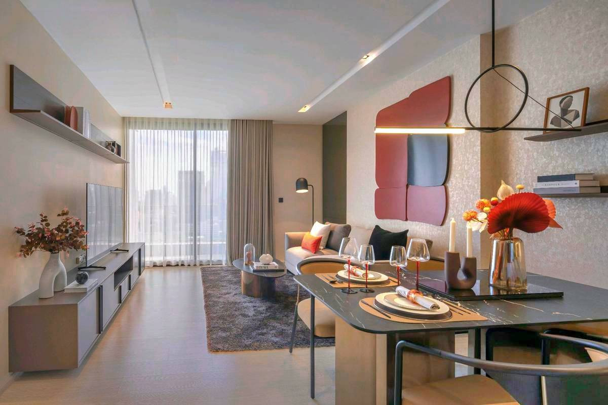 ให้เช่าคอนโดสุขุมวิท อโศก ทองหล่อ : Condo for rent The Room Sukhumvit 38 Monthly 87,000 thb. per month