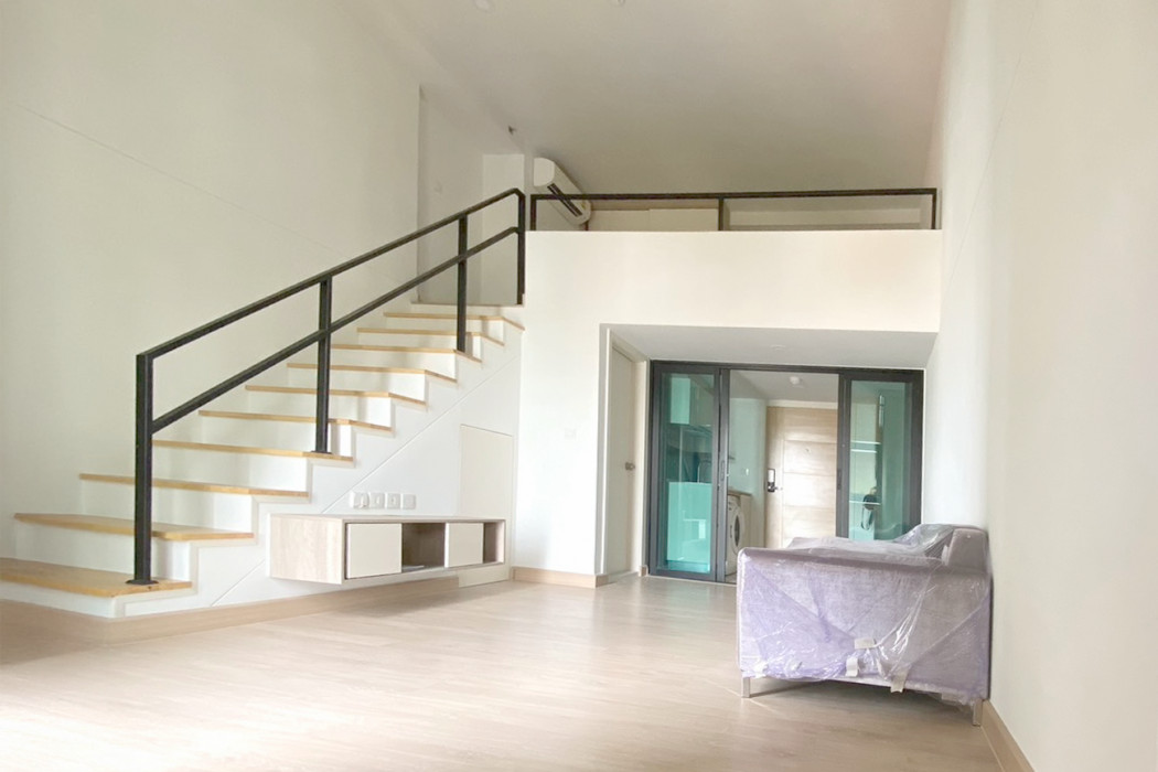 ขายคอนโดนนทบุรี บางใหญ่ บางบัวทอง : ขาย คอนโด KnightsBridge Duplex ติวานนท์ 28.73 ตรม ชั้น16 ห้องใหม่มาก ไม่เคยอยู่