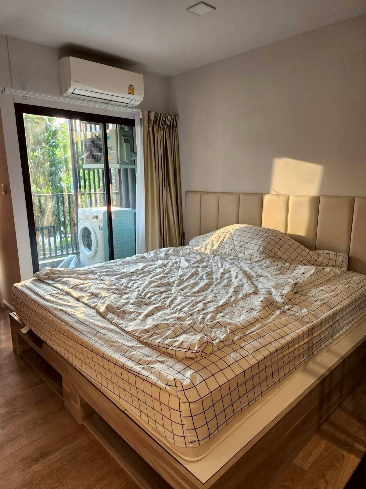 For RentCondoPathum Thani,Rangsit, Thammasat : 🏡 For rent Kave TU 9,000฿💖 ✨ Building C, 2nd floor, beautiful garden view ✅️ Ready to move in