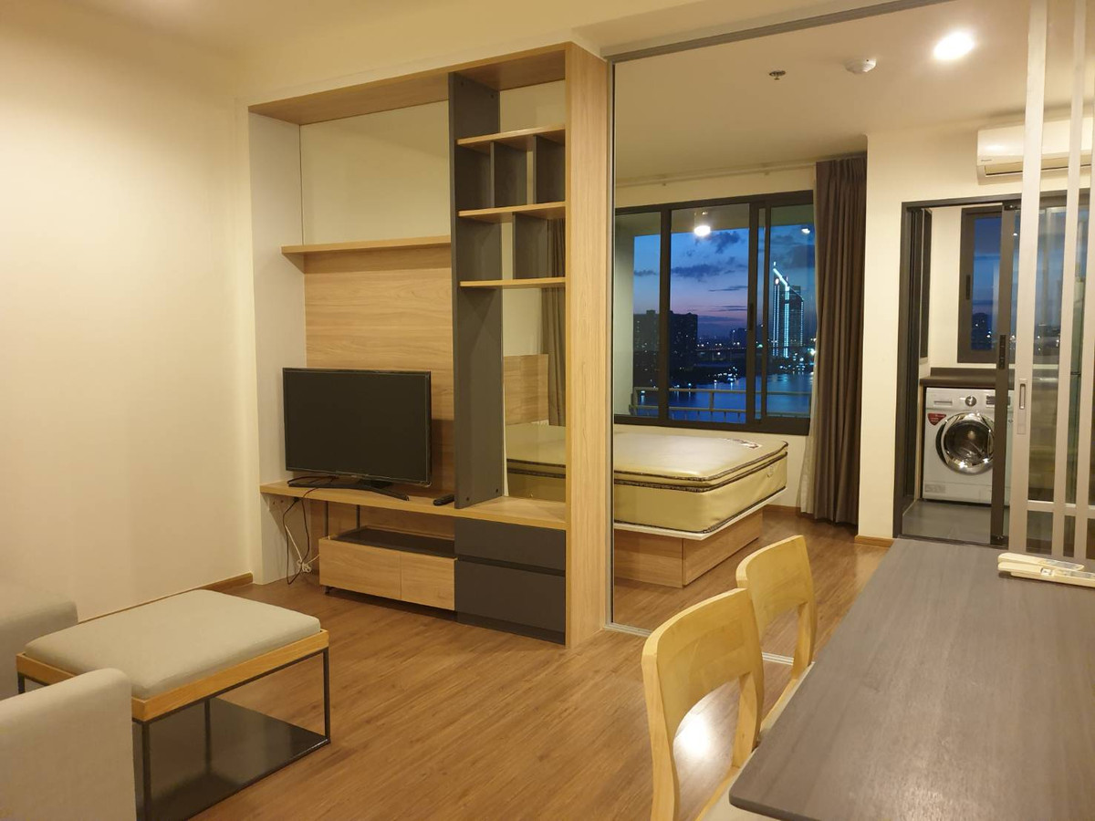 CondoRama3 (Riverside),Satupadit : Urgent for sale / rent U Delight Residence Riverside Riverfront Rama 3, room 41 sq m, 23rd floor.