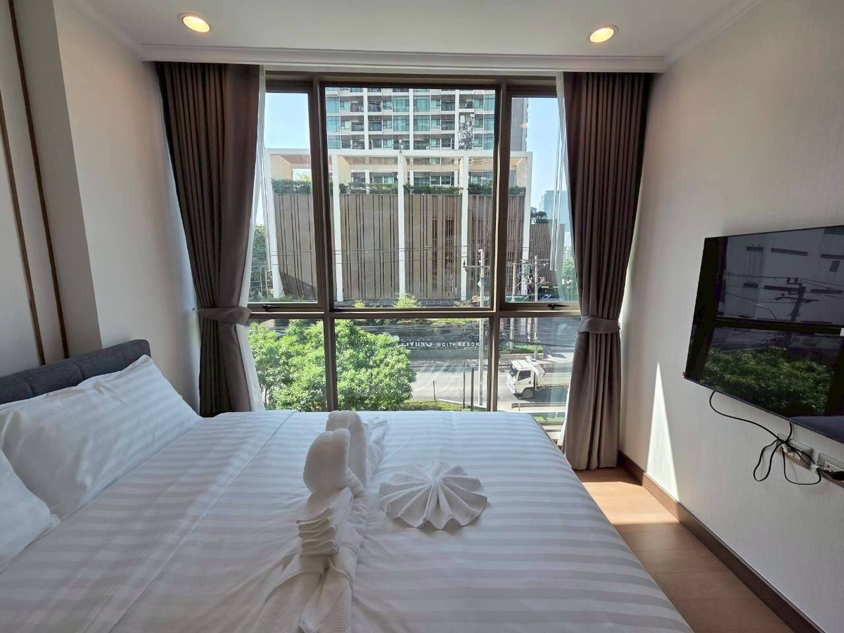 ให้เช่าคอนโดสุขุมวิท อโศก ทองหล่อ : PFD-07909 ให้เช่า Supalai Oriental Sukhumvit 39 ใกล้ BTS พร้อมพงษ์ 1 นอน 46.34 ตรม. มี Service Apartment