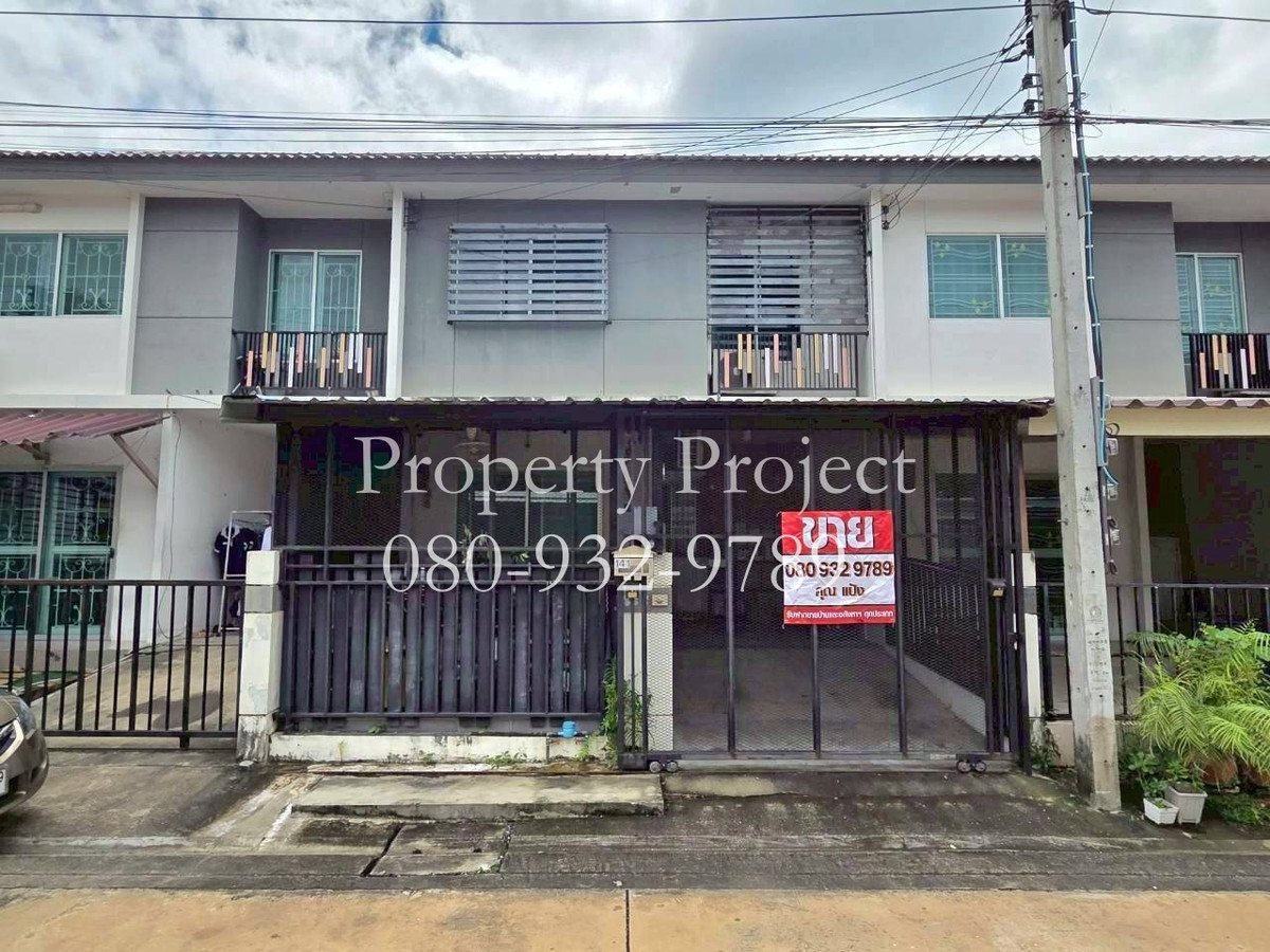 For SaleTownhomeNonthaburi, Bang Yai, Bangbuathong : Townhome for sale, Pruksa 95/2 Pinklao-Wongwaen project.