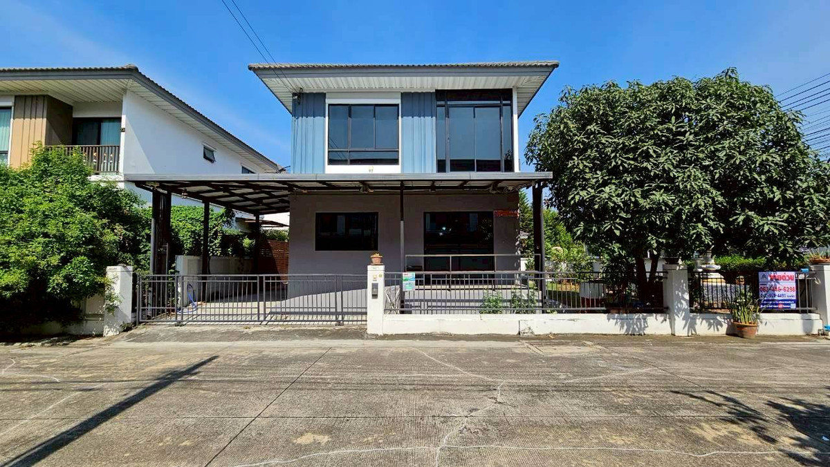 ขายบ้านพระราม 5 ราชพฤกษ์ บางกรวย : ขายด่วน  บ้านเดี่ยว 2 ชั้น หลังมุม โครงการ โมดิ วิลล่า ปิ่นเกล้า- วงแหวน  (Modi Villa Pinklao-Wongwaen)ทำเลดี เข้าออกได้หลายทาง  4 นอน 2 น้ำ เนื้อที่ 54 ตรว. บิ้วอินสวย