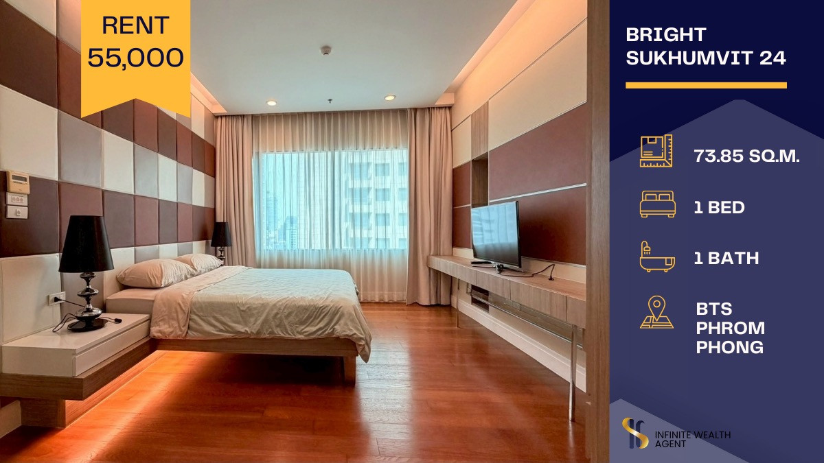 For RentCondoSukhumvit, Asoke, Thonglor : 🏙️✨ Luxury Condo for Rent at Bright Sukhumvit 24 ✨🏙️ Prime location near BTS Phrom Phong