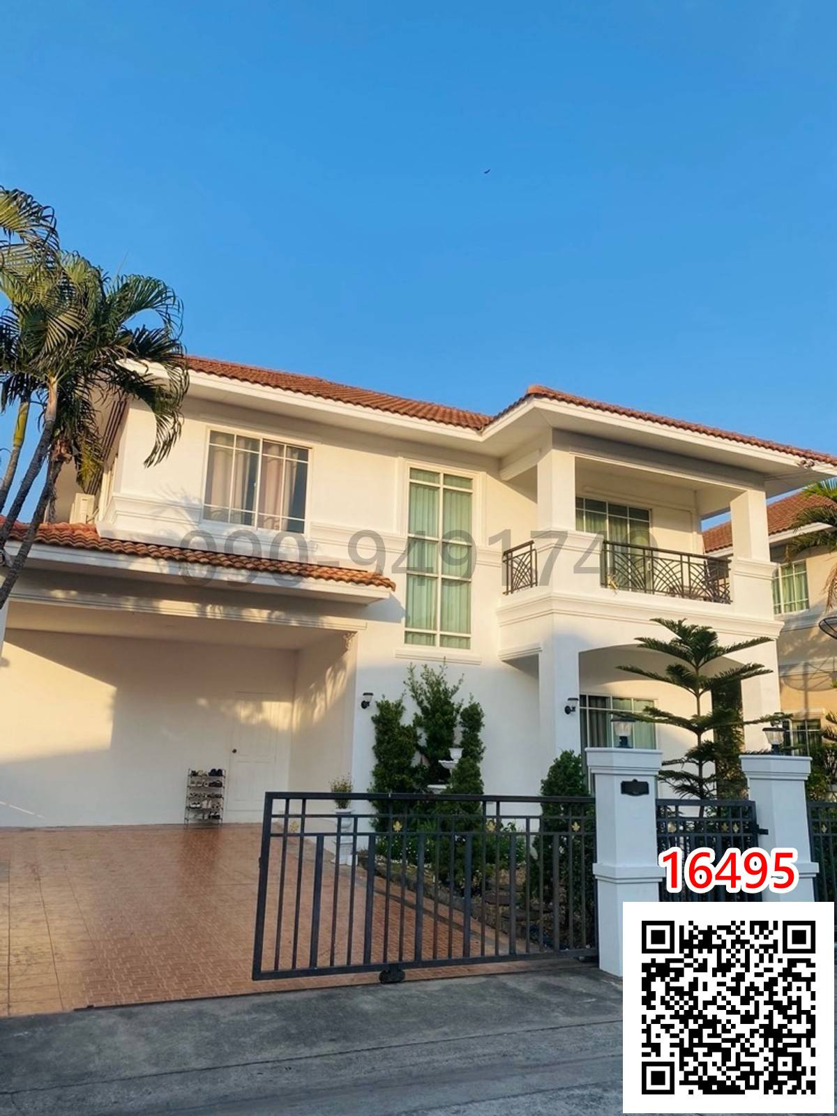 For RentHouseLadkrabang, Suwannaphum Airport : Single house for rent, Nalin Ville Village 5 (Nalin Ville 5)