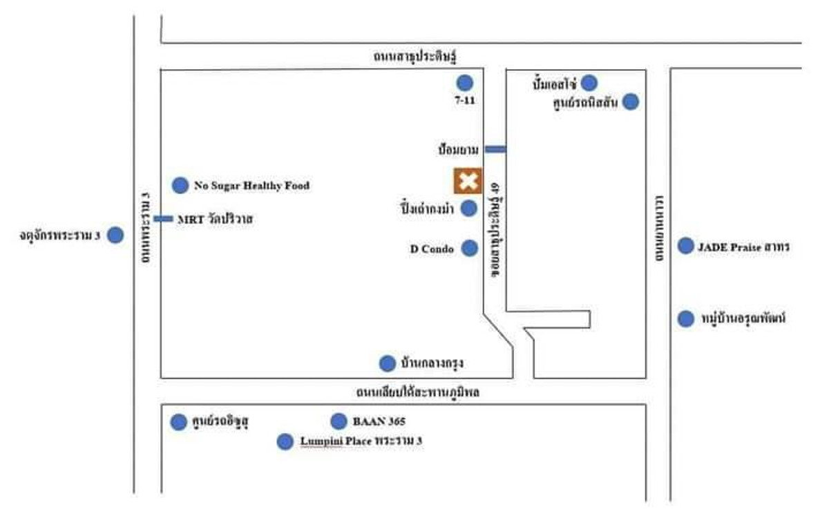 For SaleLandPattaya, Bangsaen, Chonburi : Beautiful land for sale next to the road, has a water source in the area, near Santikham Temple, Bang Lamung, 30 rai 219 sq m, suitable for village projects, food gardens, warehouses.