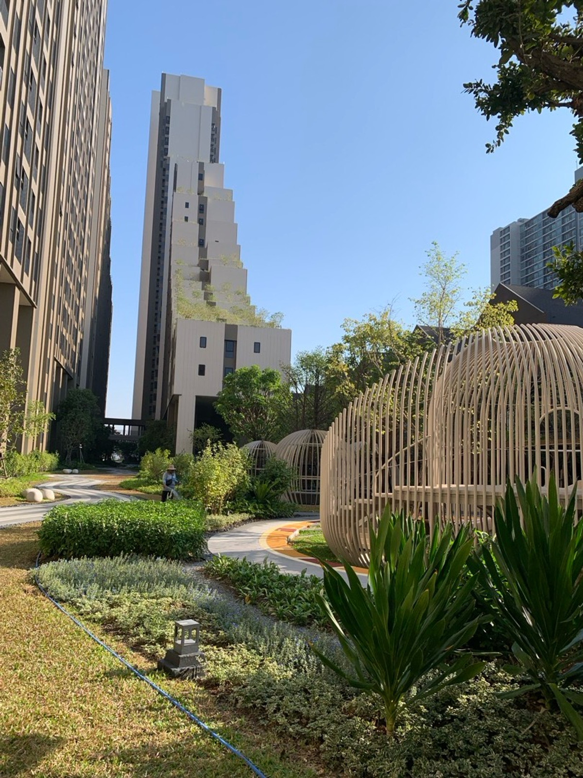 For RentCondoRathburana, Suksawat : Condo for rent, Nue Riverest, Building B, 9th floor, 22 sq m.