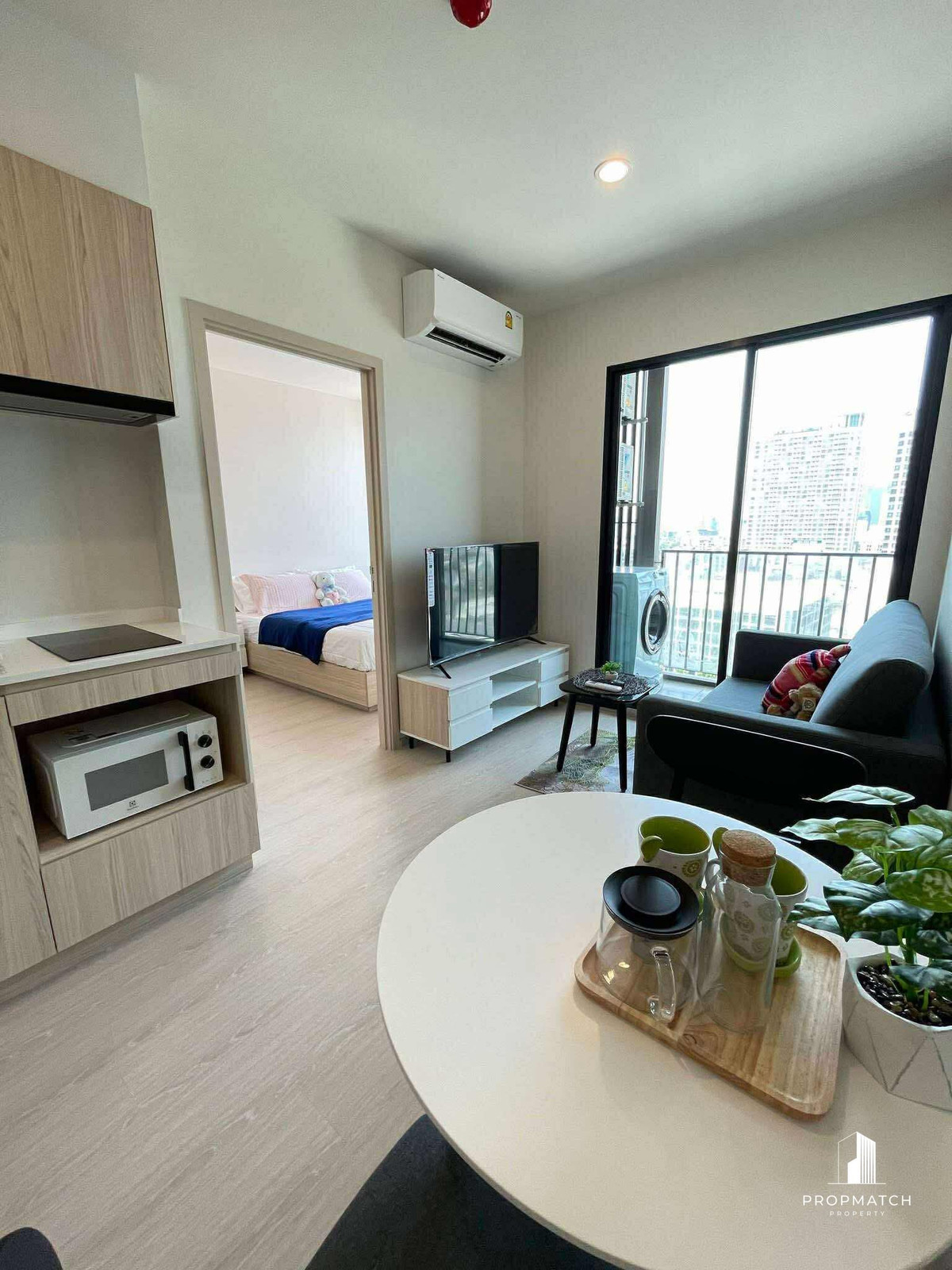 For SaleCondoLadprao, Central Ladprao : ✨Flash Deal ✨Nue Noble Ratchada-Lat Phrao ( 1Bed 1Bath 26SQM.) Ready to move in! Only 3,490,000 baht Tel.0981315848 @propmatch
