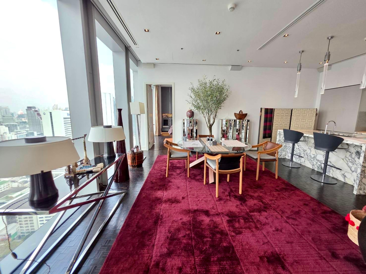 For SaleCondoSathorn, Narathiwat : The Ritz Carlton Residences: 2bed 2.5bath 146sqm. 3X Fl 60,000,000 Am: 0656199198