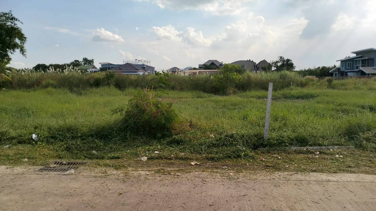 ขายที่ดินปทุมธานี รังสิต ธรรมศาสตร์ : ที่ดิน 600 ตรว. ซ.สุวาส 22  [เส้นหลัง ร.ร. แย้มสะอาด] ต.ลาดสวาย อ.ลำลูกกา จ.ปทุมธานี