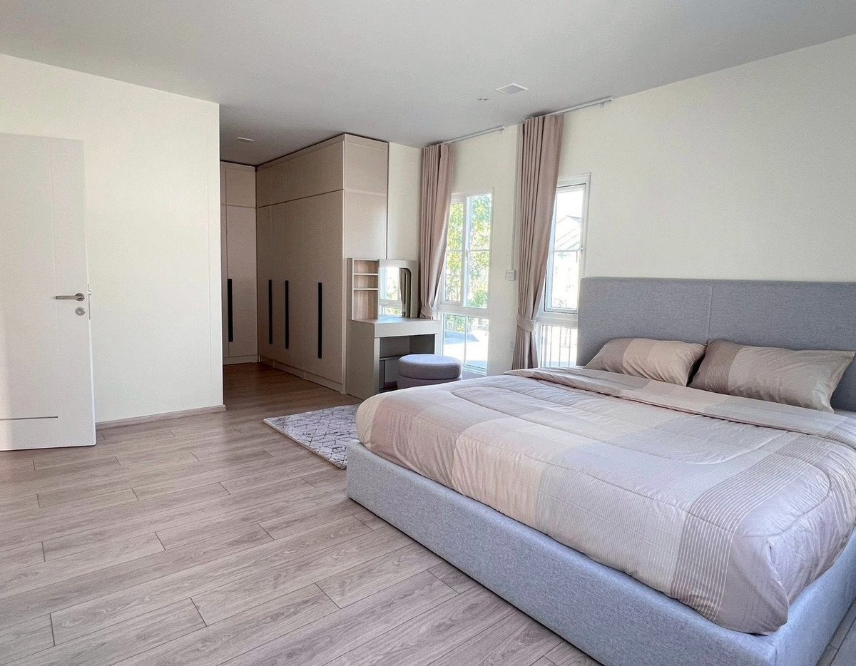 ให้เช่าบ้านบางนา แบริ่ง ลาซาล : LTH14312 – House for Rent | Villaggio 3 | 153 sqm | 4 Beds 3 Baths | Near Mega Bangna | 75K/Month | บ้านเดี่ยวให้เช่า วิลลาจจิโอ 3