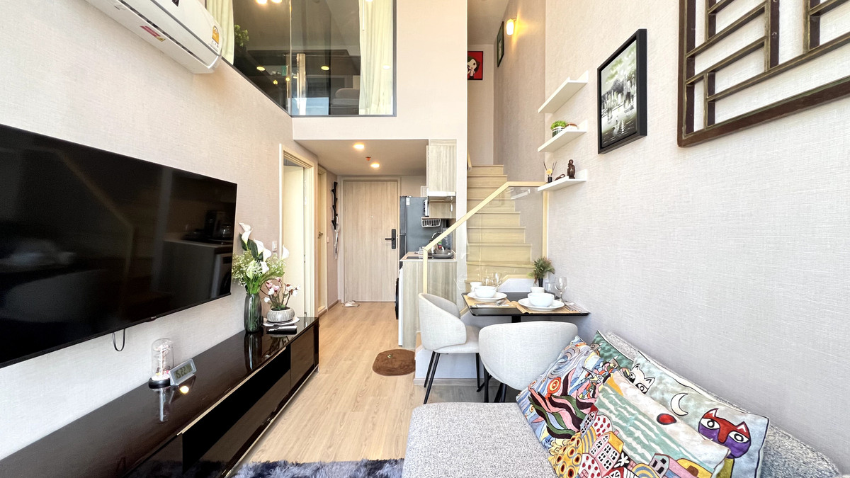 ให้เช่าคอนโดคลองเตย กล้วยน้ำไท : ให้เช่า Life Rama4 Asoke  ห้อง Vertiplex วิวสวนเบญ ชั้น 36