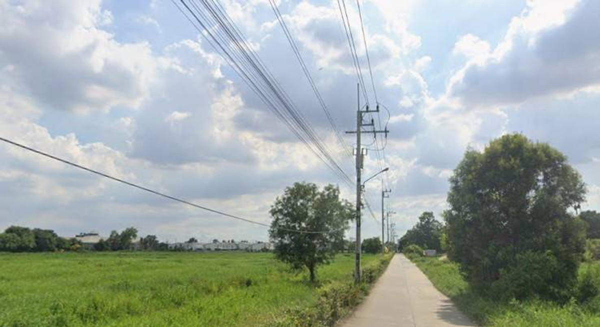 For SaleLandPathum Thani,Rangsit, Thammasat : Land for sale in Lam Luk Ka Khlong 4 (Phra Chao Sai), suitable for a village, warehouse, very cheap, width next to the road, alley 200 meters.