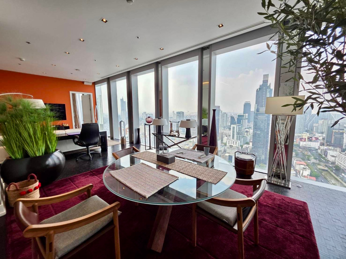 For SaleCondoSathorn, Narathiwat : The Ritz Carlton Residences: 2bed 2.5bath 146sqm. 3X Fl 60,000,000 Am: 0656199198