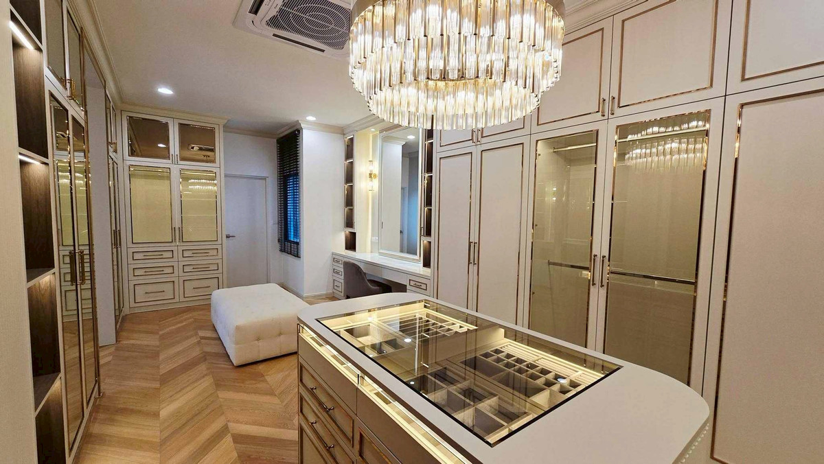 For RentHouseLadkrabang, Suwannaphum Airport : LTH14265 – House for Rent | Baan Klang Muang The Edition Bangna | 500 sqm | 5 Beds 7 Baths | Near BTS Bang Na | 320K/Month | Single house for rent Baan Klang Muang The Edition Bangna