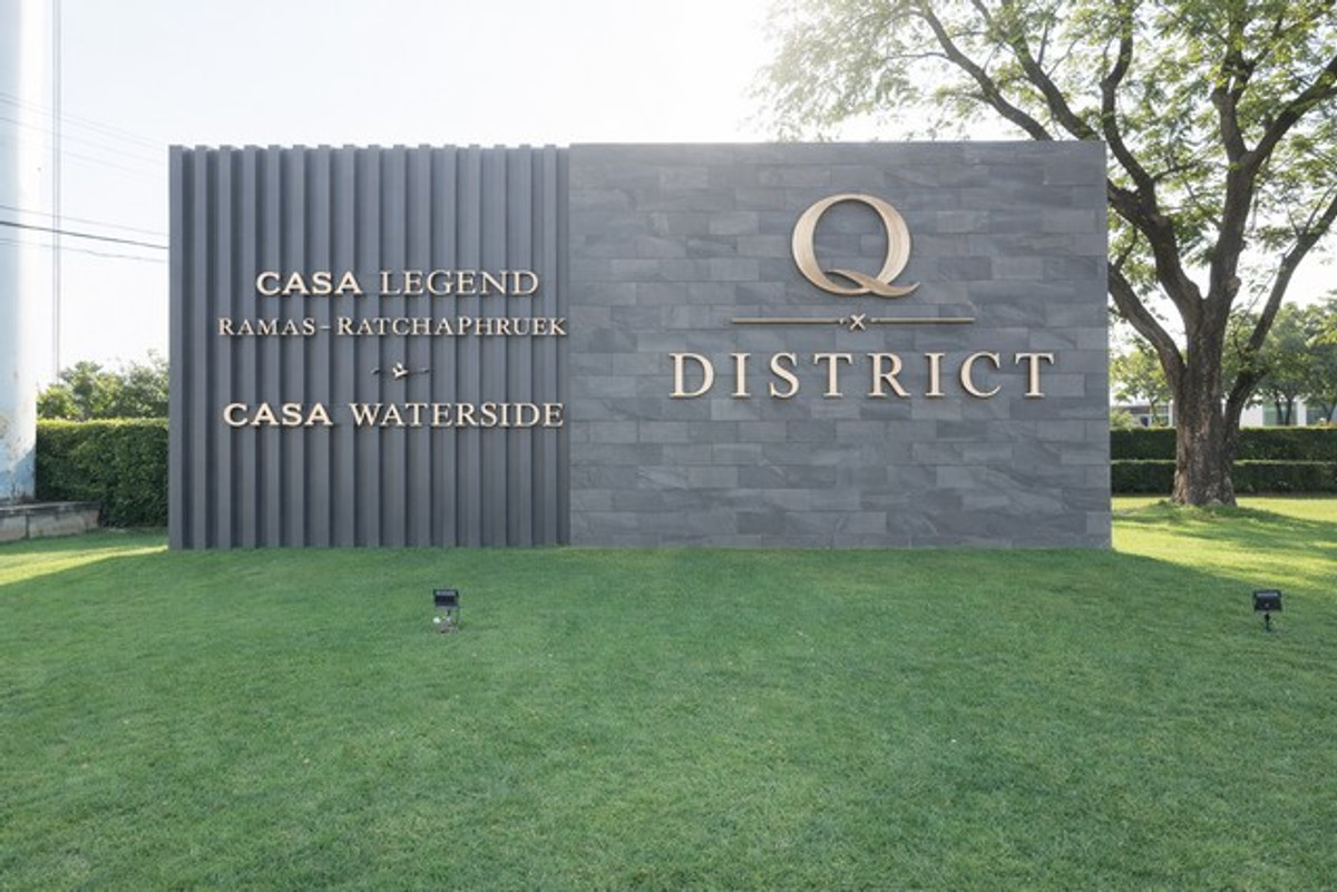 For SaleTownhomeRama5, Ratchapruek, Bangkruai : Casa Waterside Rama 5, comfortable for the whole family, 4 bedroom townhouse, quality project, loss.