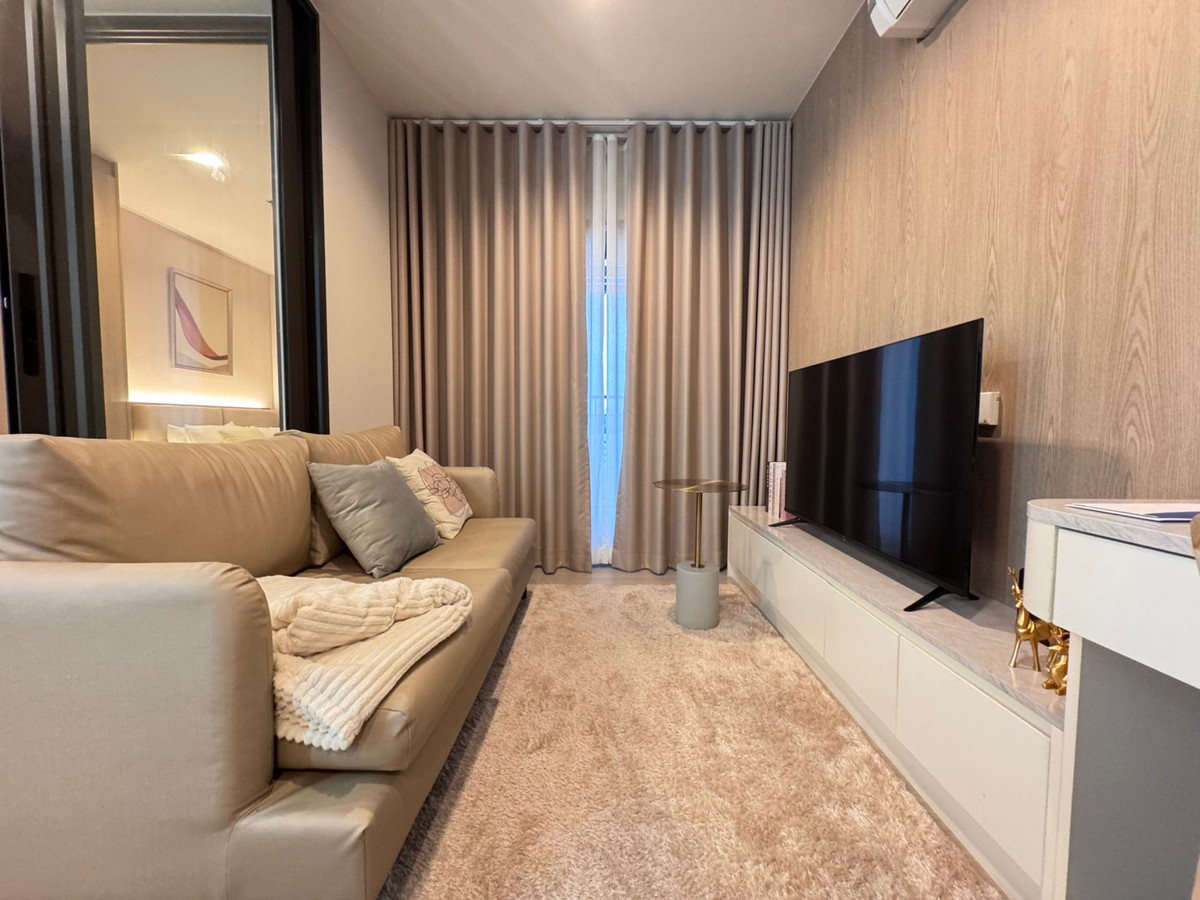 For RentCondoThaphra, Talat Phlu, Wutthakat : Very beautiful room, Life Sathorn Sierra, size 35 sq m, 1 bedroom plus free maid cleaning once a month!