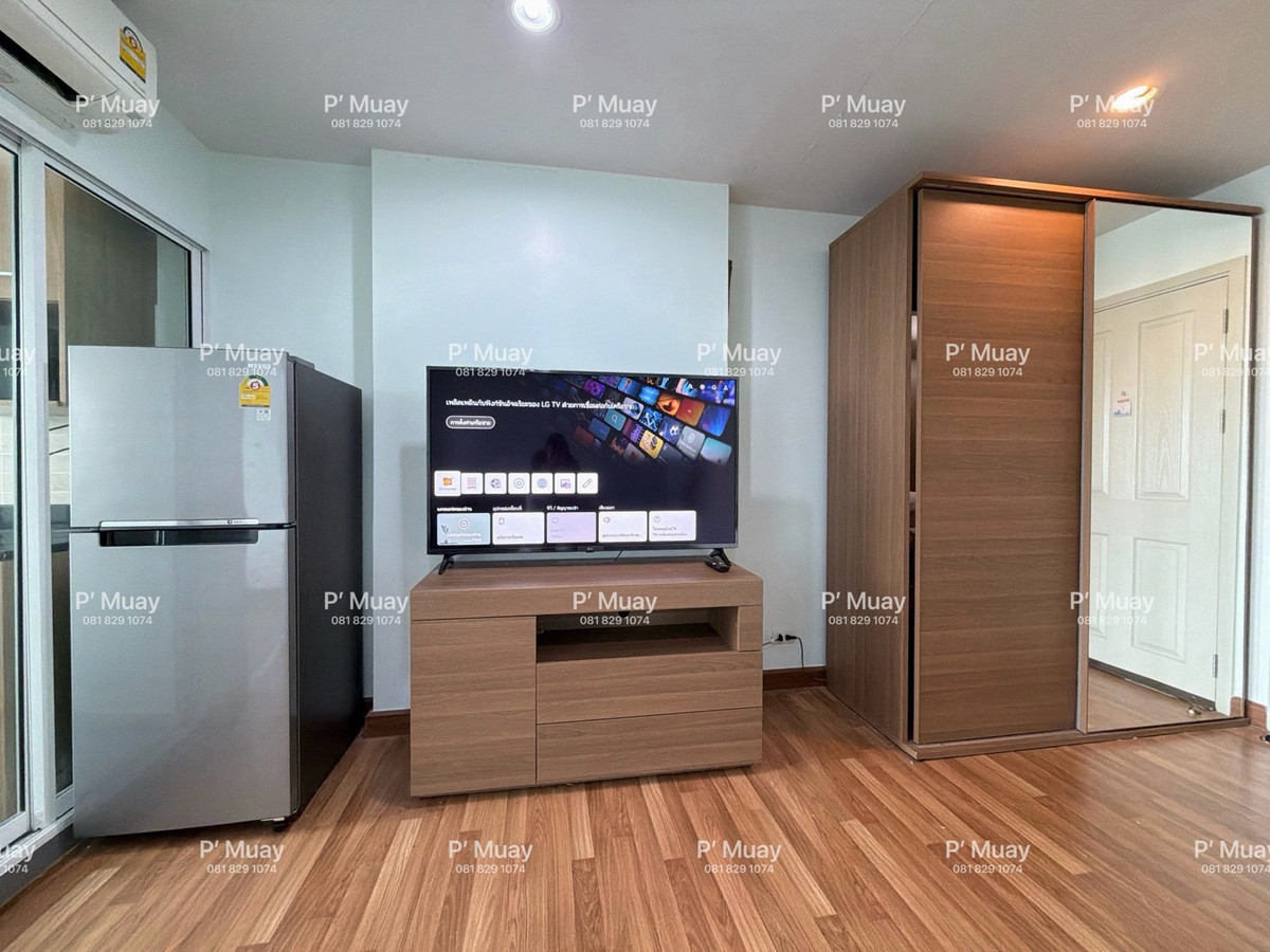 For RentCondoBang Sue, Wong Sawang, Tao Pun : ✅ Ready to move in 10 Feb 2026 ✅ You can reserve. 

For rent, beautiful room, open view, fully furnished #Condo Regent Home Bang Son 27 📍There is a washing machine, front loader, 8 kg. ❤️Rental fee 7,800 baht