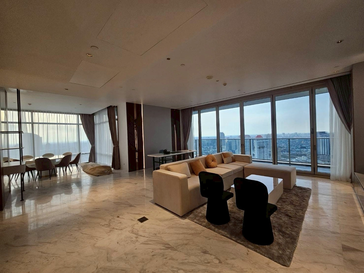 ให้เช่าคอนโดสาทร นราธิวาส : LTHC14260 – Condo for Rent | Four Seasons Private Residences Bangkok | 392 sqm | 4 Beds 5 Baths | Near BTS Saphan Taksin | 700K/Month | คอนโดให้เช่า โฟร์ซีซั่นส์ ไพรเวท เรสซิเดนซ์ กรุงเทพ