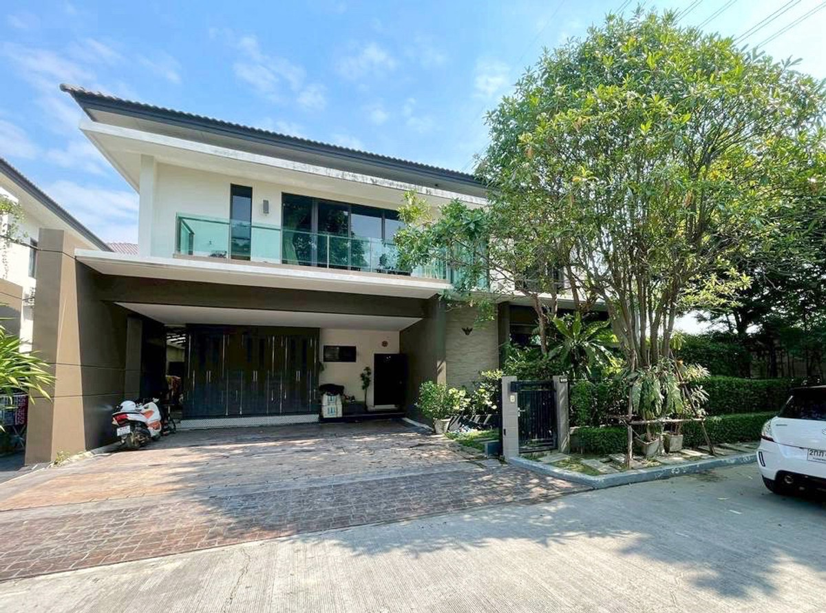 For SaleHouseBangna, Bearing, Lasalle : Luxury house (corner house)❤️❤️ The City Bangna KM.7, behind Mega Bangna, close to leading international markets, fully furnished, ready to move in.