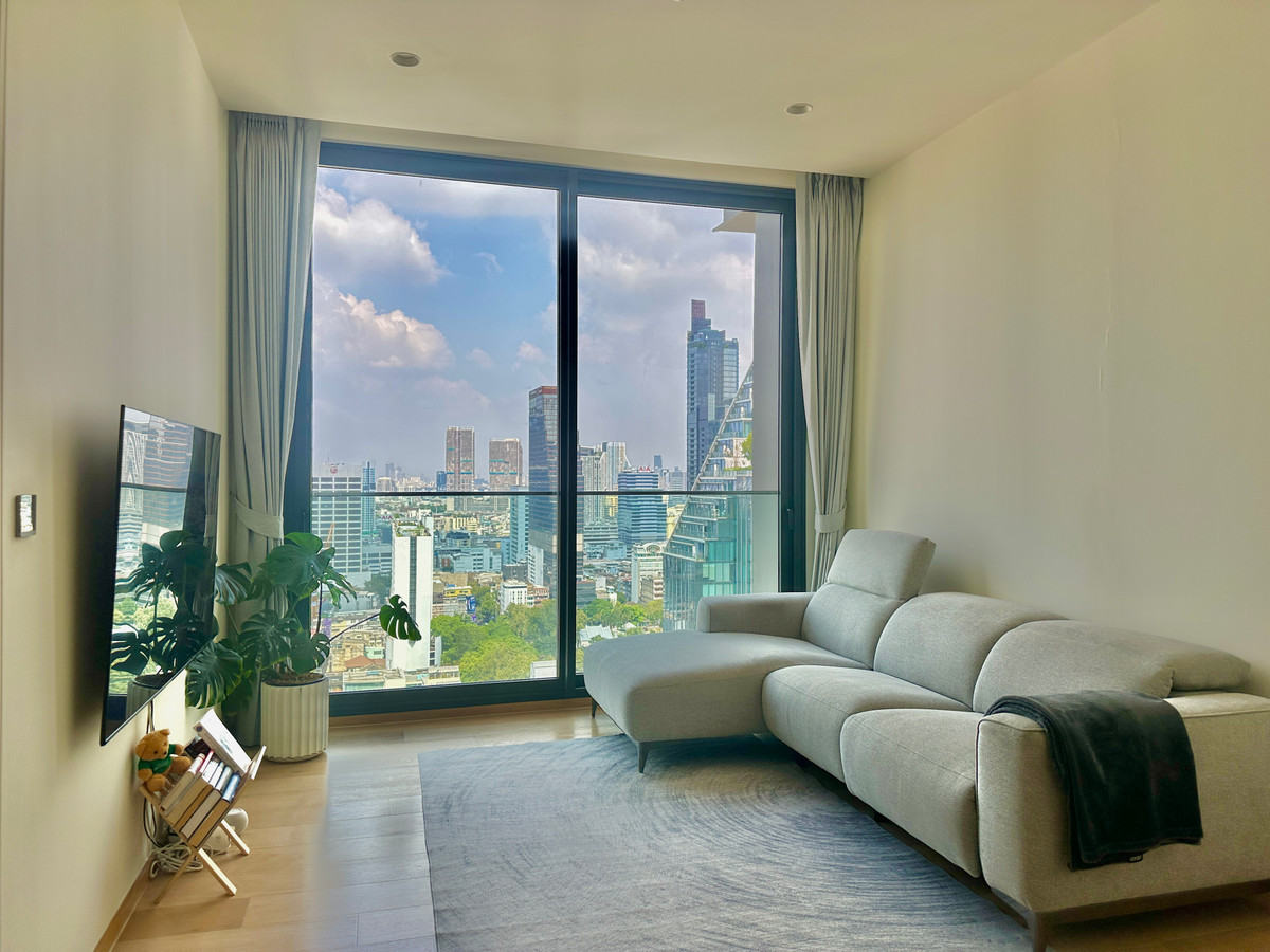 ขายคอนโดสาทร นราธิวาส : ANIL Sathorn 12  - CHANINTR-FURNISHED HIGH-FLOOR RESIDENCE