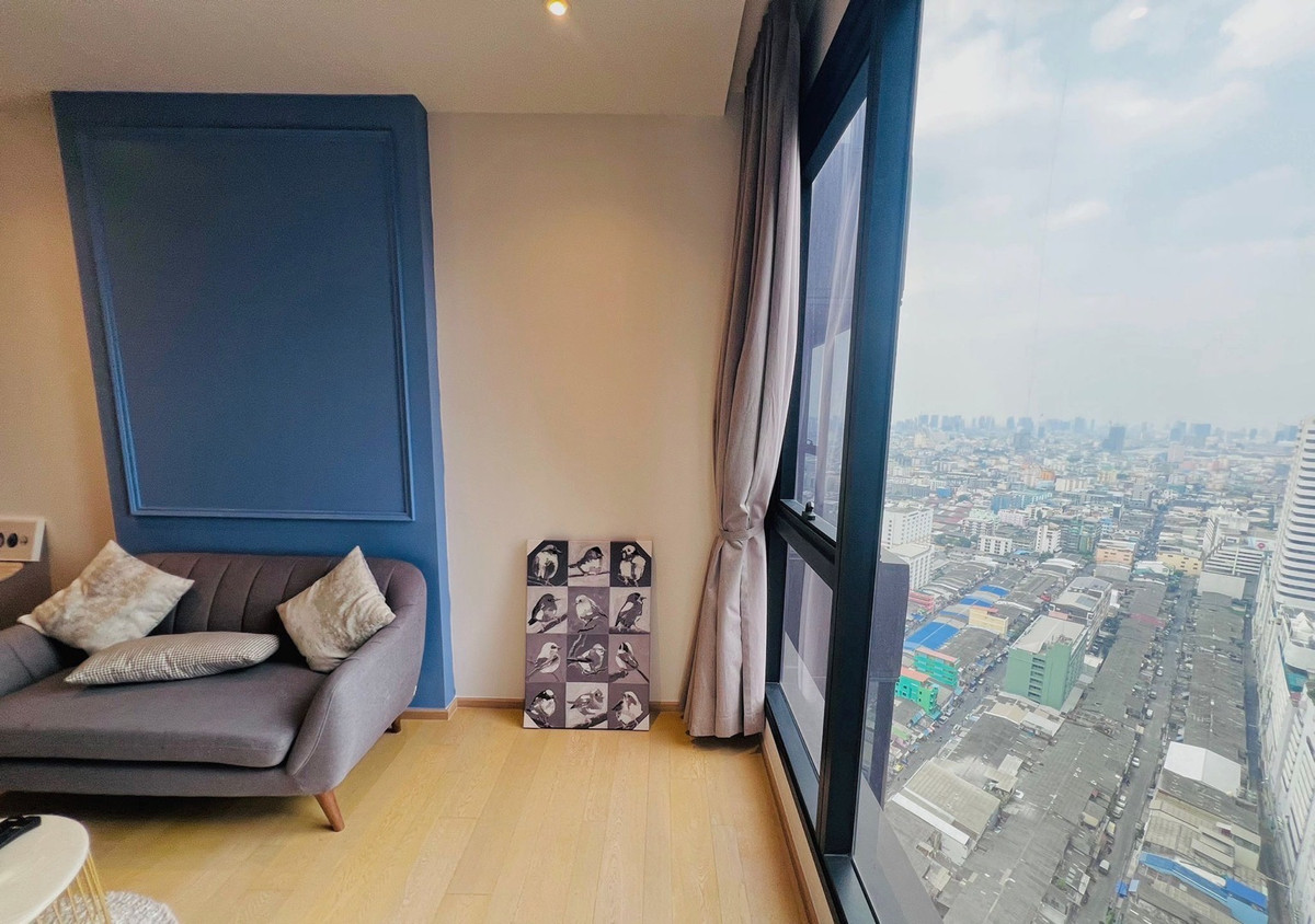 ให้เช่าคอนโดพระราม 9 เพชรบุรีตัดใหม่ RCA : ASHTON RAMA 9 | 1BR 42 SQM ชั้น 36 วิวเมืองแบบพาโนรามา  