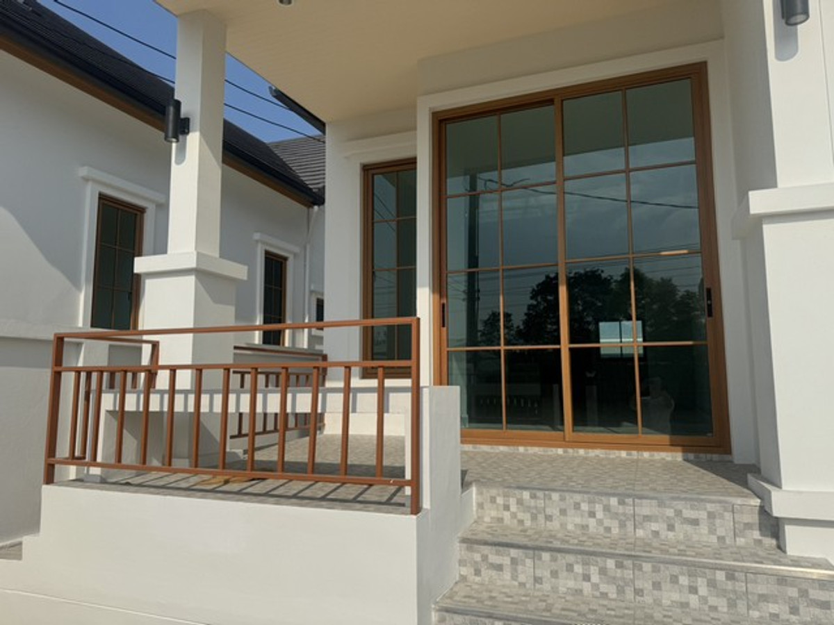 ขายบ้านนนทบุรี บางใหญ่ บางบัวทอง : บ้านเดี่ยวสร้างเองนอกโครงการ คุ้มค่า พื้นที่ครบ ทำเลบางใหญ่ ซอยแสนกาญจนา1