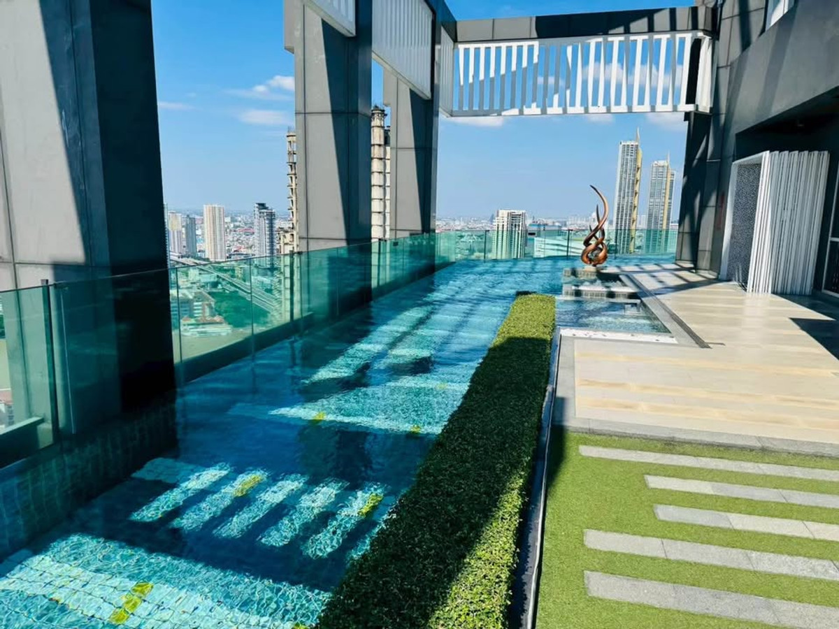 ให้เช่าคอนโดสาทร นราธิวาส : 🏷️ Special Price -Rhythm Sathorn 35k/month - 2Bedroom  With Bathtub **River View - Fully furnished & Ready to move in 