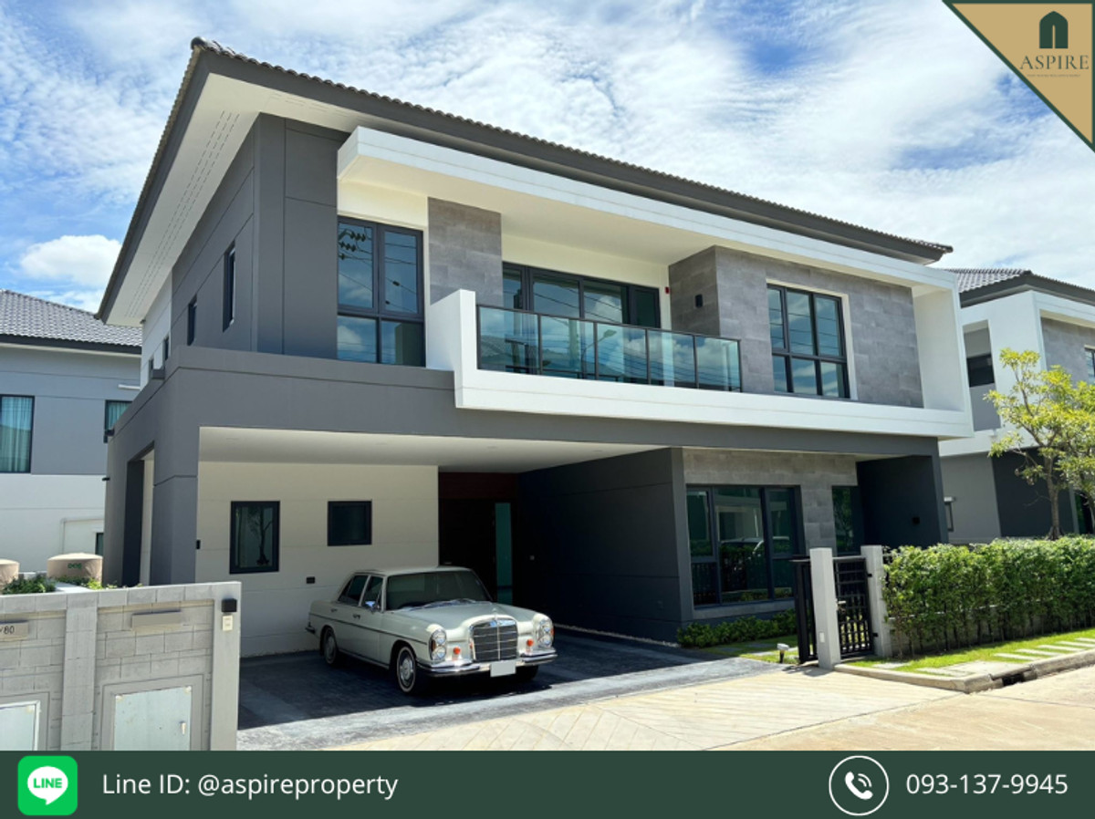 For RentHouseBangna, Bearing, Lasalle : [For Rent] 2-Storey Detached House, The City Bangna