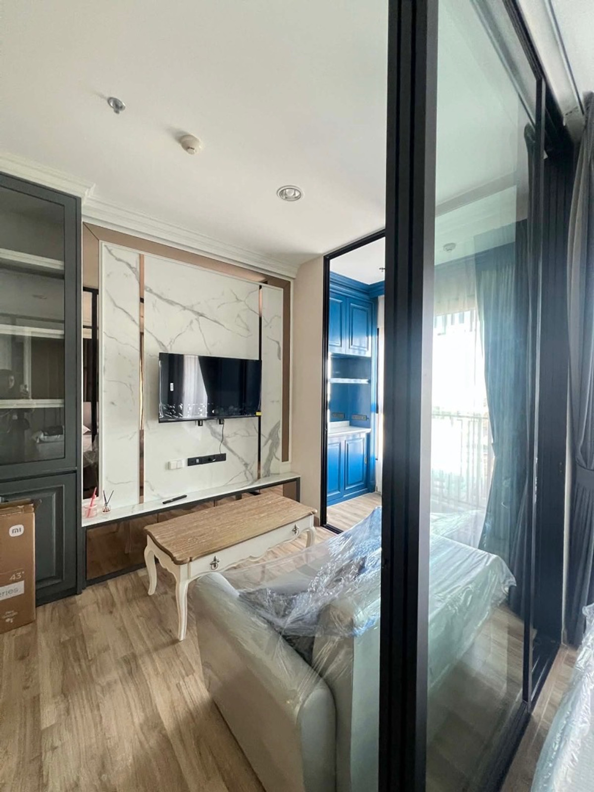 ให้เช่าคอนโดวงเวียนใหญ่ เจริญนคร : ห้องว่างพร้อมเข้าอยู่ วิวแม่น้ำคอนโด Niche Mono เจริญนคร