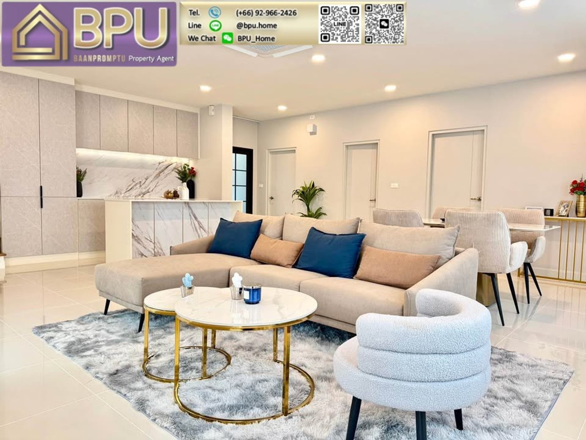 ให้เช่าบ้านบางนา แบริ่ง ลาซาล : ** ให้เช่าบ้านเดี่ยว 4 ห้องนอน เลี้ยงสัตว์ได้** Centro บางนา ใกล้ เมกะบางนา (โครงการใหม่ เฟส 2)