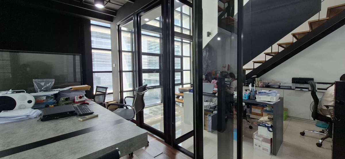 For SaleHome OfficeLadprao101, Happy Land, The Mall Bang Kapi : 5-story home office for sale, The Primary 101 Project, Soi Lat Phrao 101.  📌Cheaper than estimated