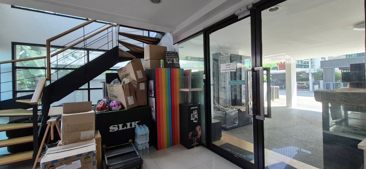 For SaleHome OfficeLadprao101, Happy Land, The Mall Bang Kapi : 5-story home office for sale, The Primary 101 Project, Soi Lat Phrao 101.  📌Cheaper than estimated