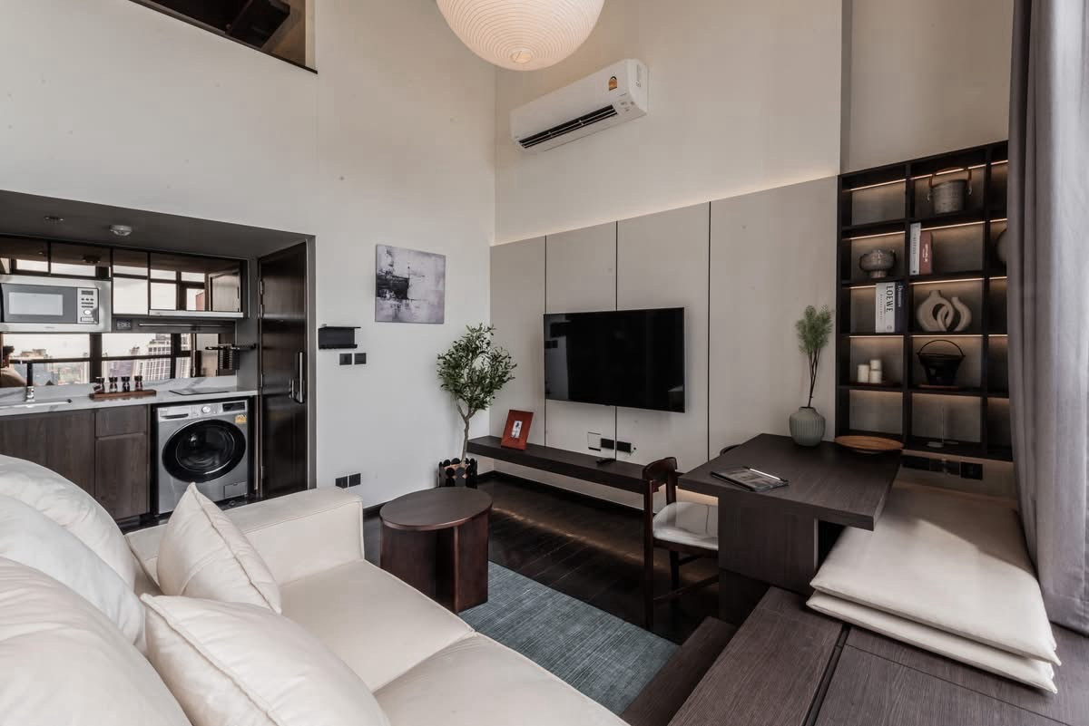 ให้เช่าคอนโดสุขุมวิท อโศก ทองหล่อ : New🔥 Park Origin Thonglor 2 Bedroom 2 Bathroom Size : 61.10 sqm 70,000 baht/month ‼️