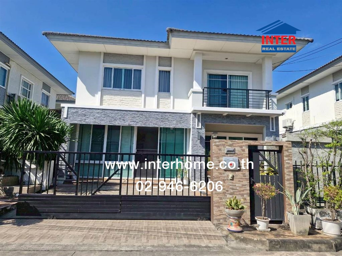 ขายบ้านนวมินทร์ รามอินทรา : บ้านเดี่ยว 2 ชั้น 54 ตร.ว. หมู่บ้านเดอะแพลนท์ นวมินทร์ ใกล้โลตัส ซอยนวมินทร์86 ถนนนวมินทร์ เขตคันนายาว กรุงเทพมหานคร