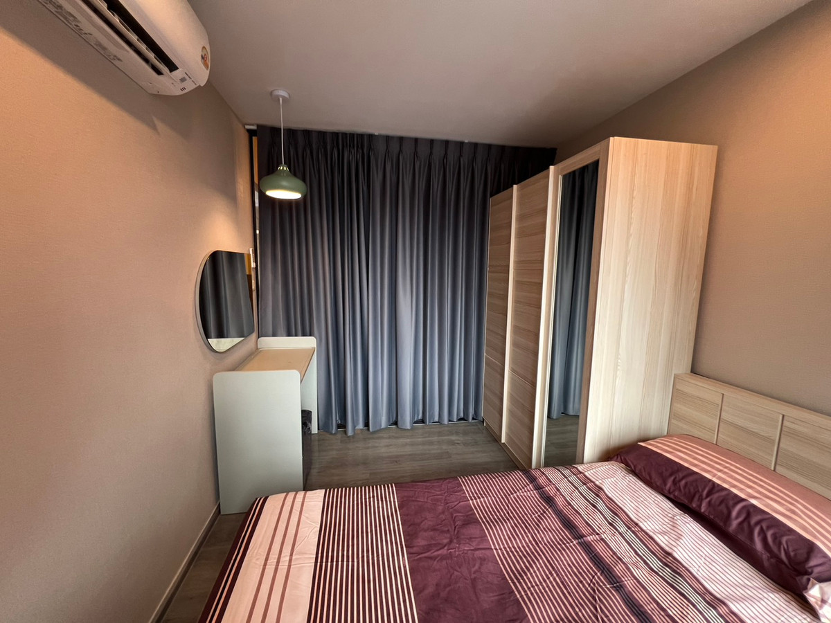 For RentCondoThaphra, Talat Phlu, Wutthakat : Cheap new condo for rent, Regent Wutthakat, 1 bedroom, beautiful room, pool view.