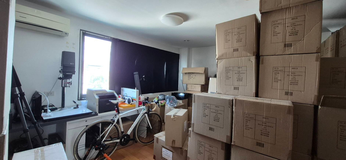 For SaleHome OfficeLadprao101, Happy Land, The Mall Bang Kapi : 5-story home office for sale, The Primary 101 Project, Soi Lat Phrao 101.  📌Cheaper than estimated