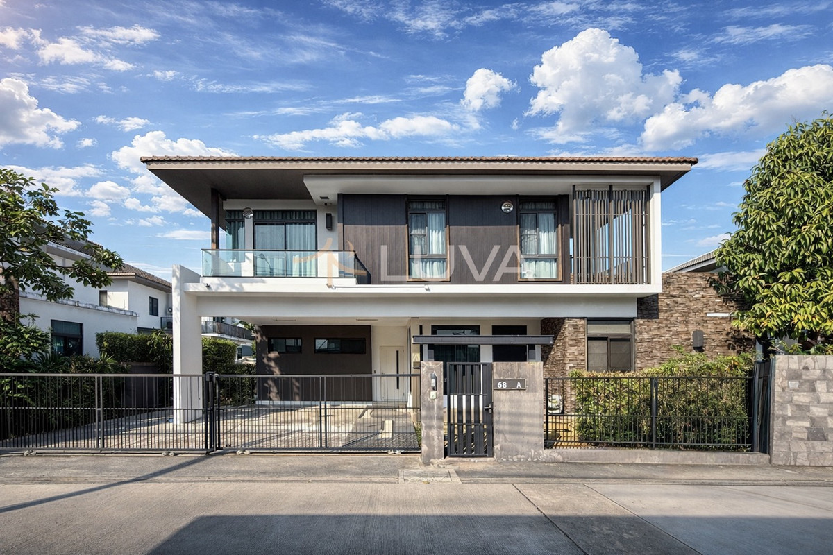 ขายบ้านบางนา แบริ่ง ลาซาล : มัณฑนา 1 บางนา กม.7🌳บ้านสุดคุ้มใกล้ส่วนกลางระยะเดิน บิ้วอิน พร้อมอยู่ | BN60