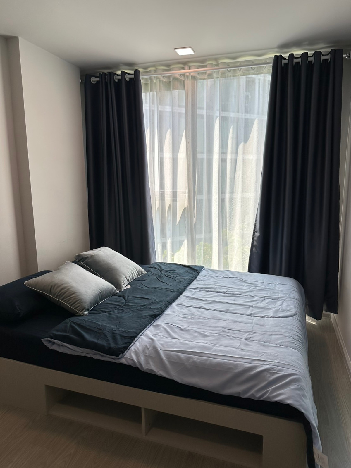 For RentCondoOnnut, Udomsuk : MRT Sri nut 400 m. Price  10,500 Baht Condo Atmoz Oasis Onnut ( Rental )