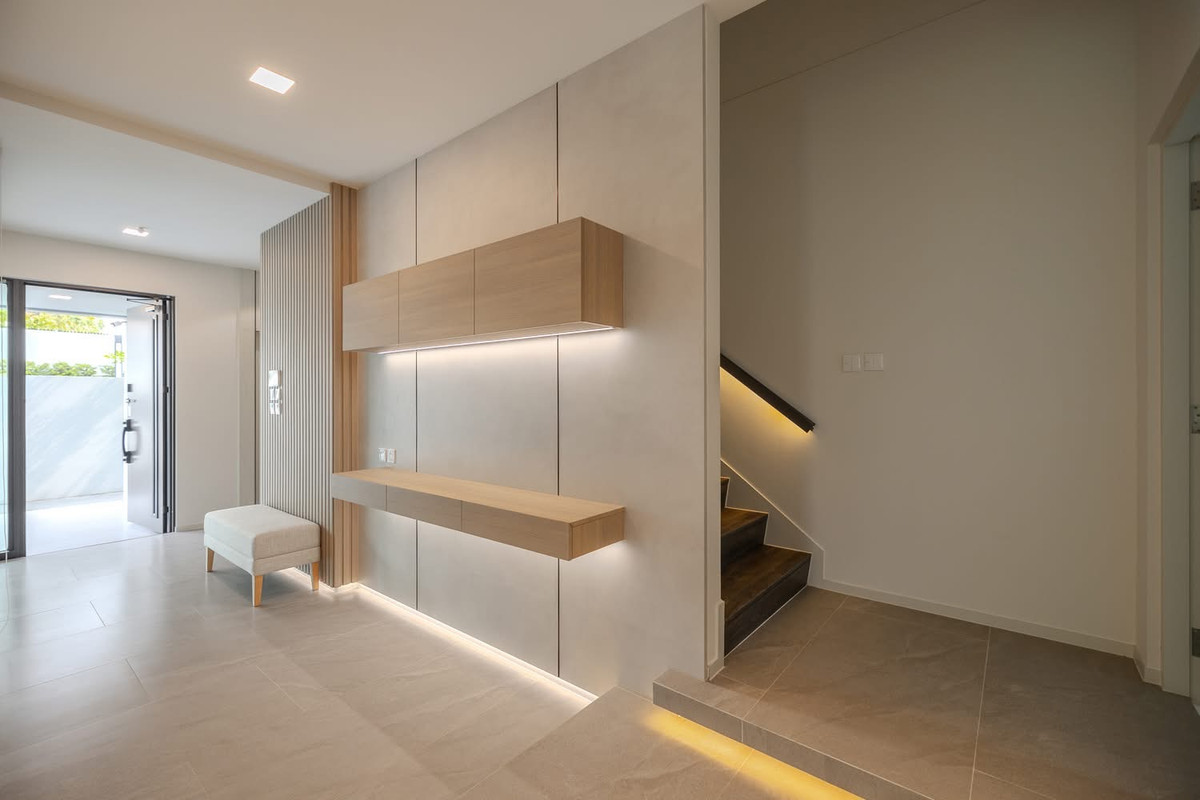 ขายบ้านพัฒนาการ ศรีนครินทร์ : ขายบ้านเดี่ยว3ชั้น โมเดิร์นลอฟท์ VIVE กรุงเทพกรีฑา พร้อมลิฟต์ ใกล้ Wellington College