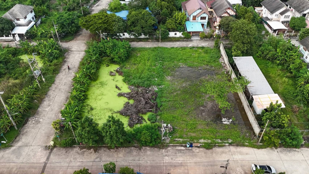 For SaleLandMahachai Samut Sakhon : RARE FIND! Corner Plot 114.7 Sq.wah Mahachai-Rama 2 Zone Shocking