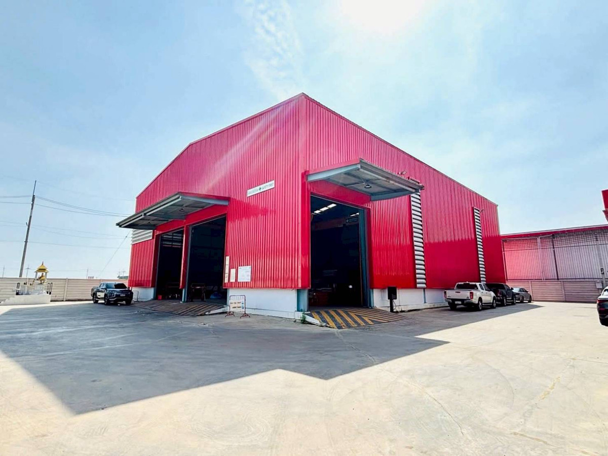 For SaleFactoryMahachai Samut Sakhon : Factory for sale, land area 2.5 rai, 2 buildings, usable area 1,668 sq m.