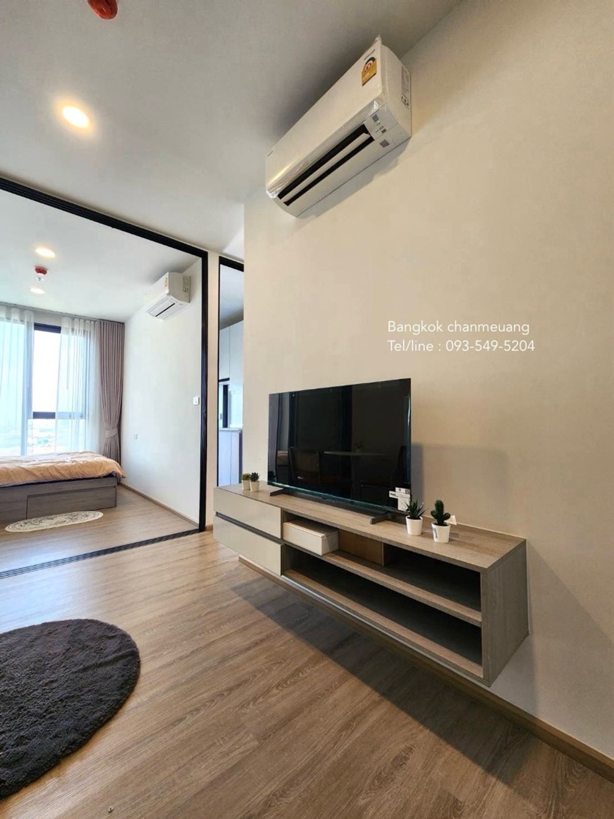 For RentCondoRattanathibet, Sanambinna : Urgent for rent🔥 New room, never rented out❗️🏢Origin Plug and Play Nonthaburi Station 🚝 MRT Yaek Nonthaburi Station 1