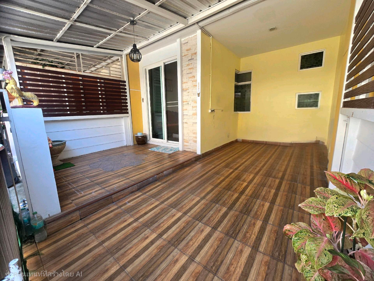 ขายทาวน์โฮมมหาชัย สมุทรสาคร : ทาวน์โฮม 2 ชั้น โกลเด้นทาวน์ พระราม 2 เฟส1 ตกแต่งพร้อมอยู่