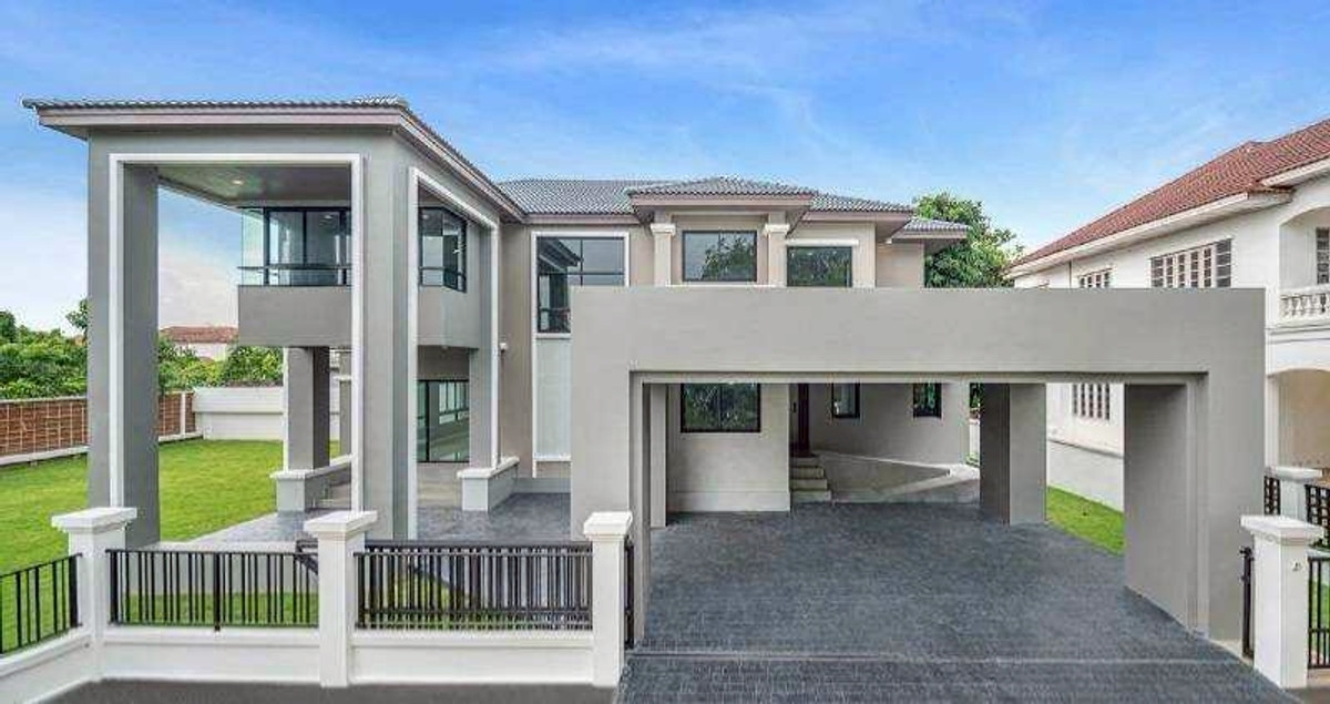 For SaleHouseNonthaburi, Bang Yai, Bangbuathong : 🔥 Urgent sale! Luxury detached house Renovated the whole house. Kanchanaphisek location 📍 Pruekpirom Regent Pinklao | Q.House 💰 Price only 15.9 million!*