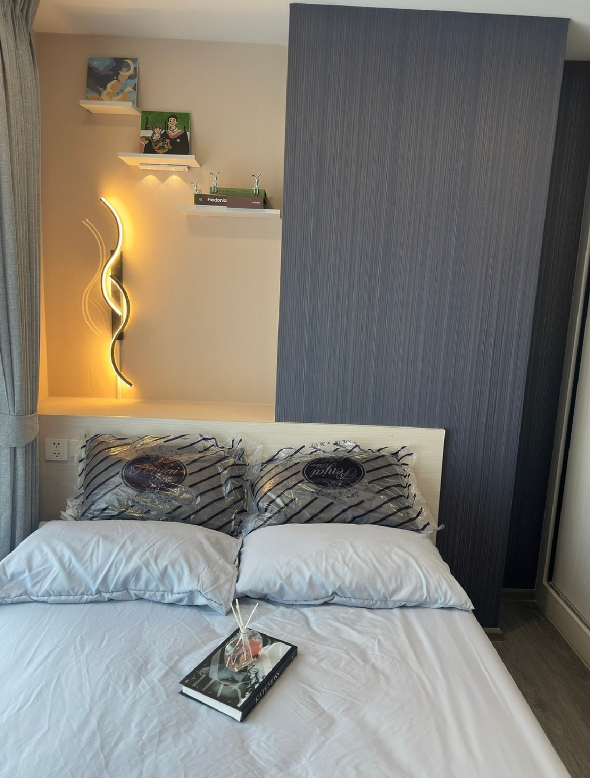 For RentCondoPathum Thani,Rangsit, Thammasat : For rent, Kave Wonderland, beautiful room, nice to live in, new.