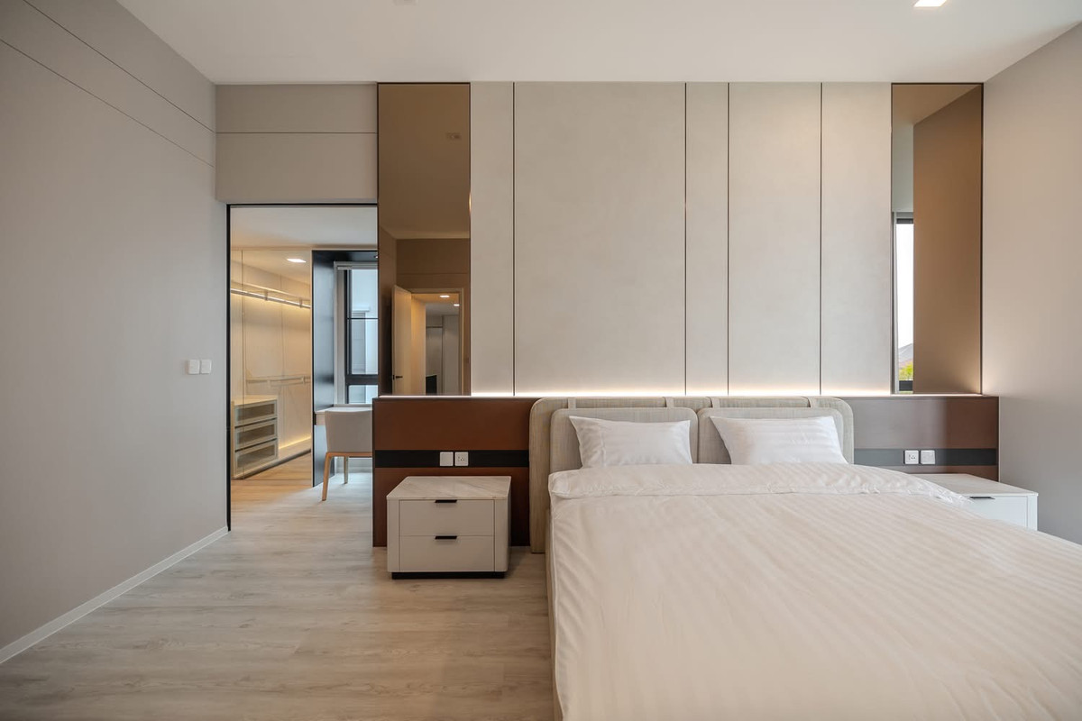 ขายบ้านพัฒนาการ ศรีนครินทร์ : ขายบ้านเดี่ยว3ชั้น โมเดิร์นลอฟท์ VIVE กรุงเทพกรีฑา พร้อมลิฟต์ ใกล้ Wellington College